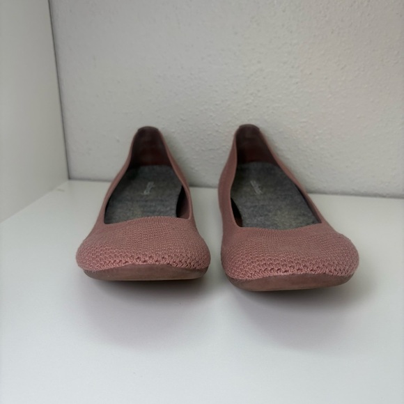 Allbirds Tree Breezers Knit Ballet Flats Women's Size 9 Harvest Rose Mauve Pink - Picture 2 of 8